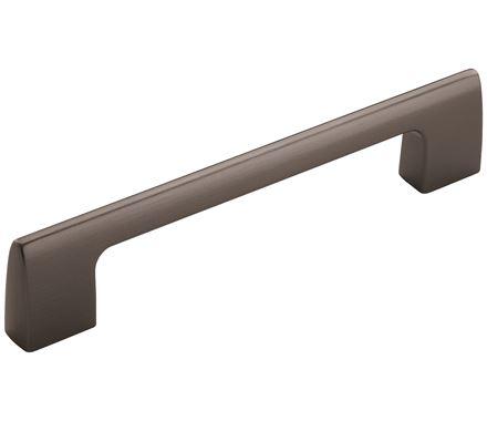 Amerock Cabinet Pull Graphite 5-1/16 inch (128 mm) Center to Center Riva 1 Pack Drawer Pull Drawer Handle Cabinet Hardware