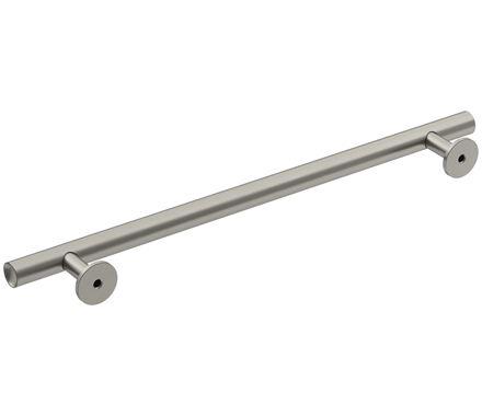 Amerock Cabinet Pull Satin Nickel 7-9/16 inch (192 mm) Center-to-Center Radius 1 Pack Drawer Pull Cabinet Handle Cabinet Hardware