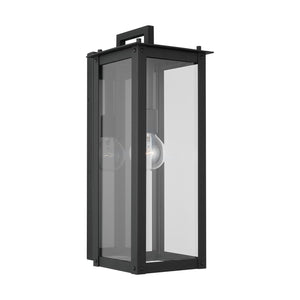 Capital Lighting 934612BK Hunt 1-Light Wall Mount Black
