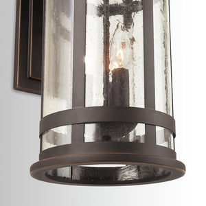Capital Lighting 935531OZ Mission Hills 3 Light Outdoor Wall Lantern Oiled Bronze