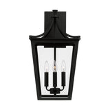 Capital Lighting 947941BK Adair 4 Light Outdoor Wall Lantern Black