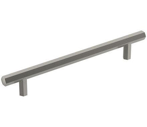 Amerock Cabinet Pull Satin Nickel 6-5/16 inch (160 mm) Center-to-Center Caliber 1 Pack Drawer Pull Cabinet Handle Cabinet Hardware