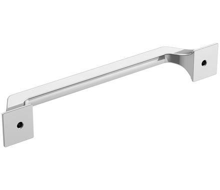 Amerock Cabinet Pull Polished Chrome 6-5/16 inch (160 mm) Center-to-Center Exceed 1 Pack Drawer Pull Cabinet Handle Cabinet Hardware