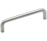 Amerock Cabinet Pull Brushed Chrome 4 inch (102 mm) Center to Center Everyday Heritage 1 Pack Drawer Pull Drawer Handle Cabinet Hardware