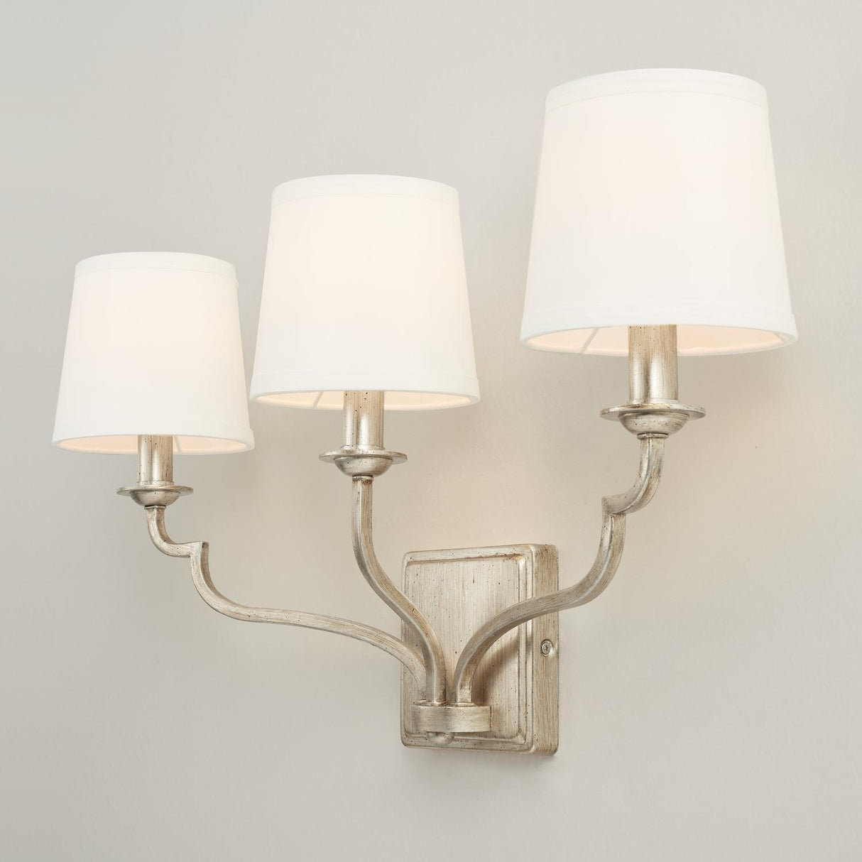 Capital Lighting 138731WG-698 Ophelia 3 Light Vanity Winter Gold