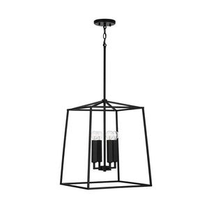 Capital Lighting 537642MB Thea 4 Light Foyer Matte Black