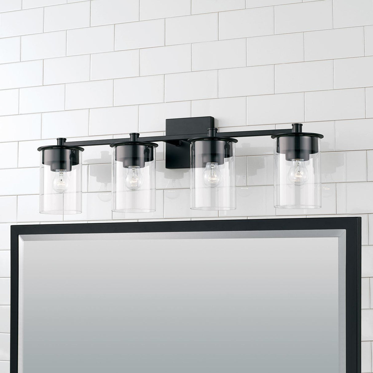 Capital Lighting 146841MB-532 Mason 4 Light Vanity Matte Black