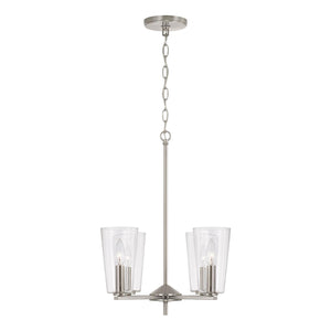 Capital Lighting 348641BN-538 Portman 4 Light Pendant Brushed Nickel