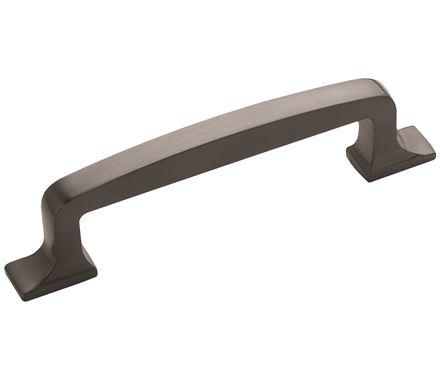 Amerock Cabinet Pull Graphite 3-3/4 inch (96 mm) Center to Center Westerly 1 Pack Drawer Pull Drawer Handle Cabinet Hardware
