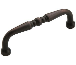 Amerock Cabinet Pull Oil Rubbed Bronze 3 inch (76 mm) Center to Center Everyday Heritage 1 Pack Drawer Pull Drawer Handle Cabinet Hardware