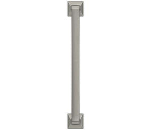 Amerock Cabinet Pull Satin Nickel 6-5/16 inch (160 mm) Center-to-Center Ville 1 Pack Drawer Pull Cabinet Handle Cabinet Hardware