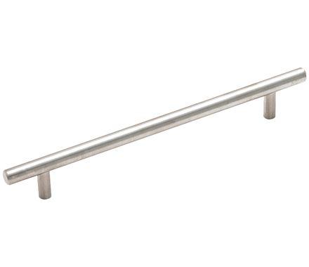 Amerock Cabinet Pull Sterling Nickel 7-9/16 inch (192 mm) Center to Center Bar Pulls 1 Pack Drawer Pull Drawer Handle Cabinet Hardware