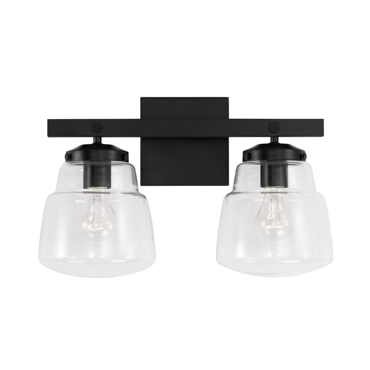 Capital Lighting 142721MB-518 Dillon 2 Light Vanity Matte Black