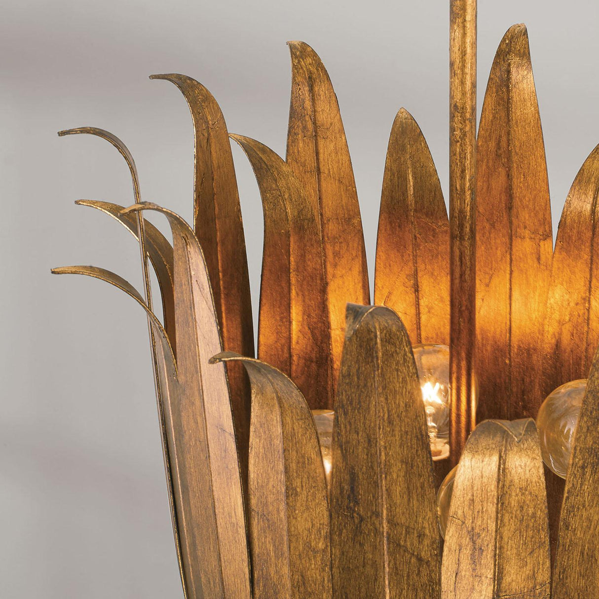Capital Lighting 349542AG Eden 4 Light Pendant Antique Gold