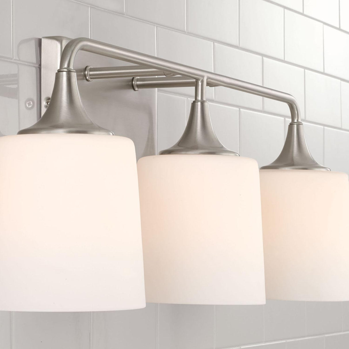 Capital Lighting 148931BN-541 Presley 3 Light Vanity Brushed Nickel