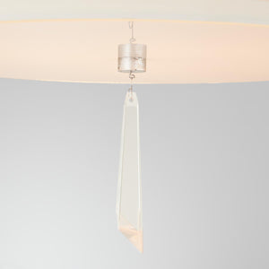 Capital Lighting 237031WG Gwyneth 3 Light Flush Mount Winter Gold