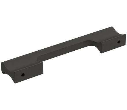 Amerock Cabinet Pull Matte Black 5-1/16 inch (128 mm) Center-to-Center Status 1 Pack Drawer Pull Cabinet Handle Cabinet Hardware