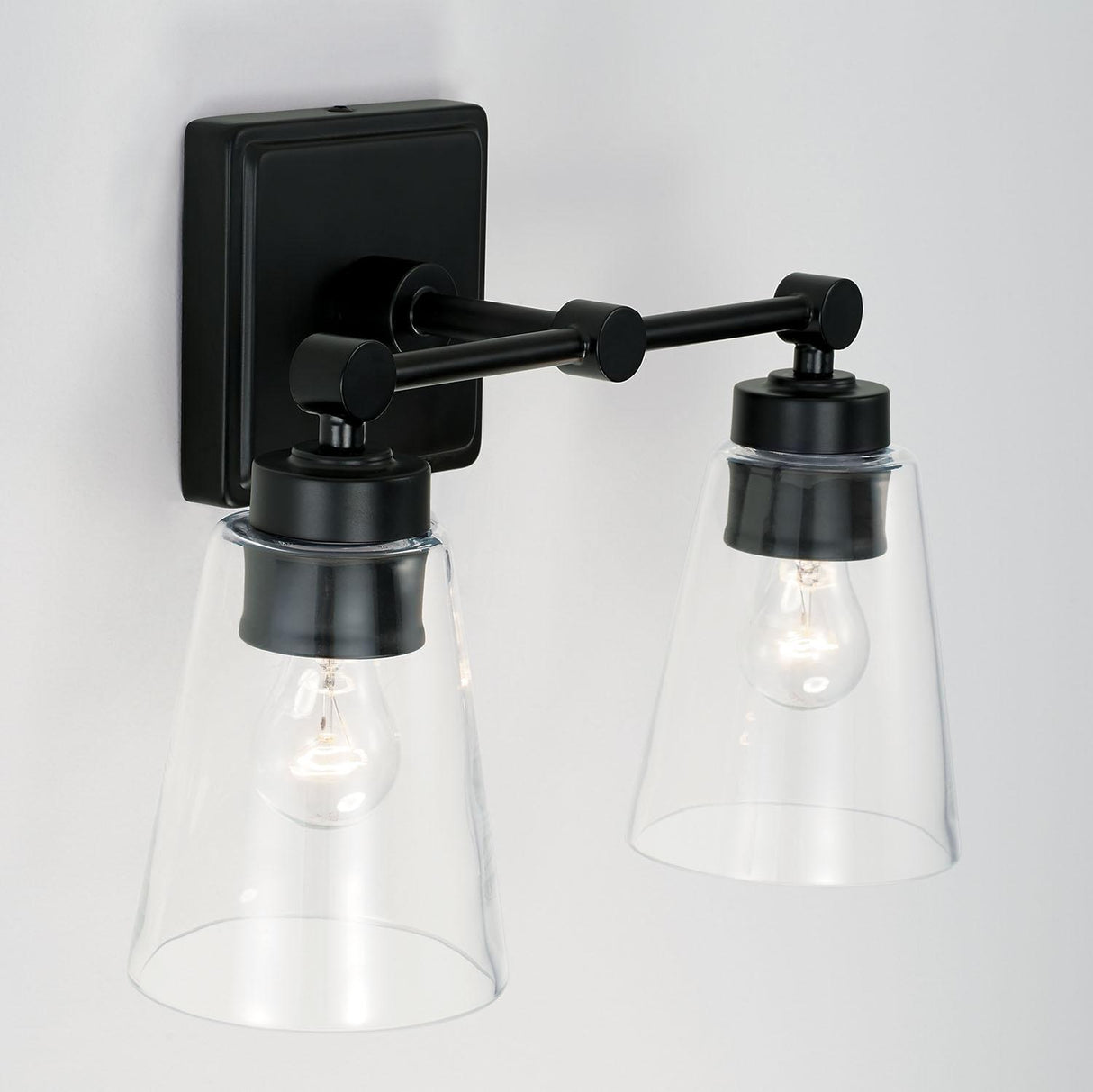 Capital Lighting 121821MB-432 Rory 2 Light Vanity Matte Black