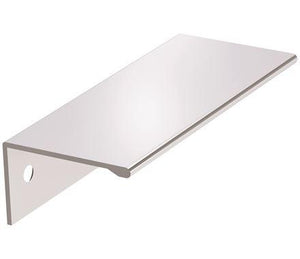 Amerock Cabinet Pull Polished Chrome 3 inch (76 mm) Center to Center Edge Pull 1 Pack Drawer Pull Drawer Handle Cabinet Hardware