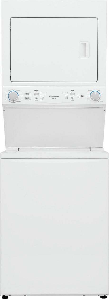 Frigidaire FLCE7523AW 27 inch Electric Laundry Center w/ Long Vent Option