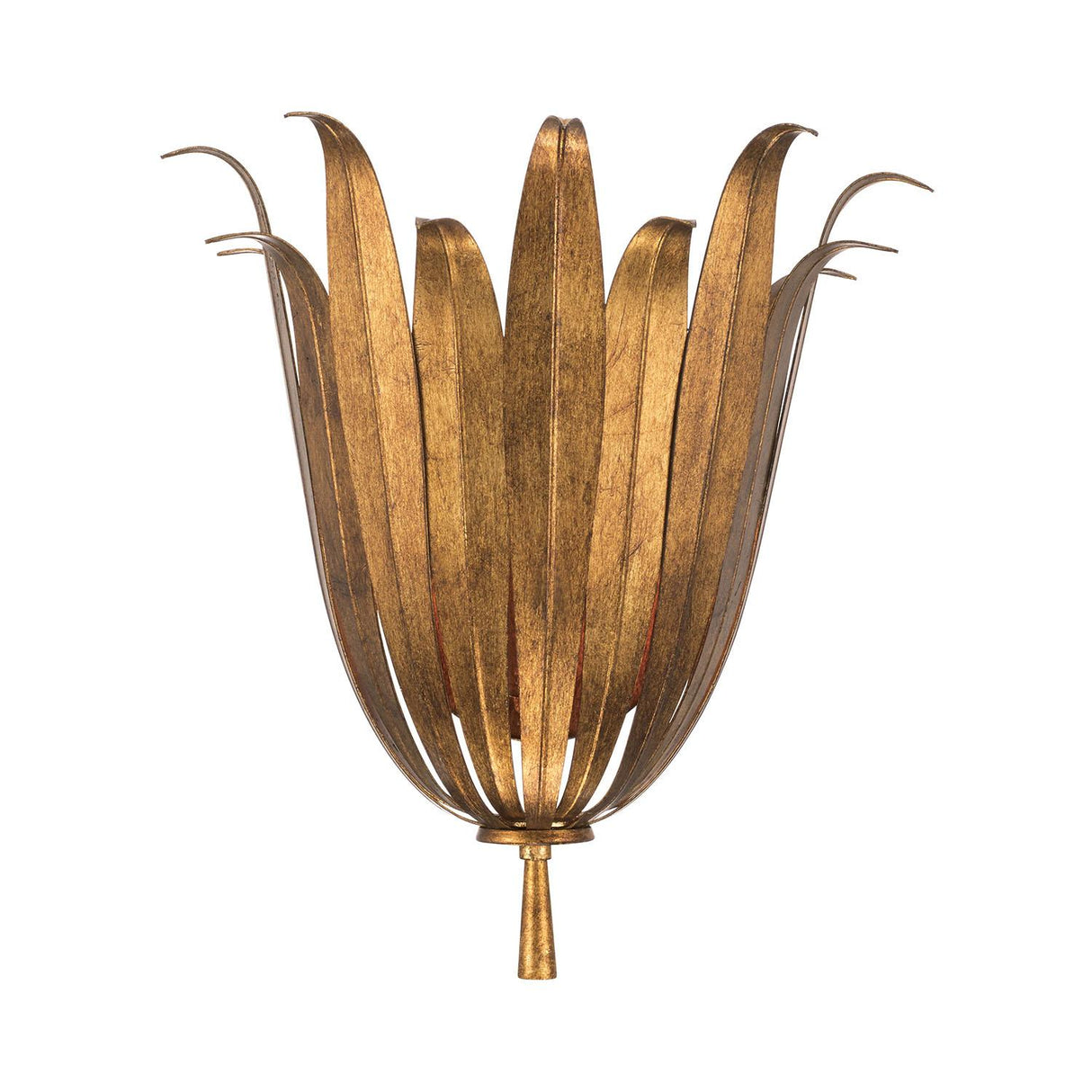 Capital Lighting 649511AG Eden 1 Light Sconce Antique Gold