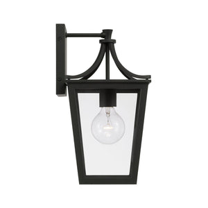 Capital Lighting 947911BK Adair 1 Light Outdoor Wall Lantern Black