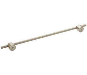 Amerock Cabinet Pull Silver Champagne 12-5/8 inch (320 mm) Center to Center Transcendent 1 Pack Drawer Pull Drawer Handle Cabinet Hardware