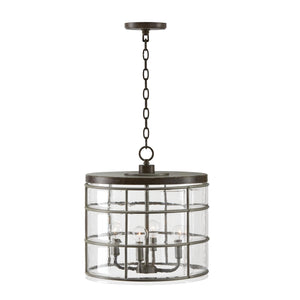 Capital Lighting 329441UG Colby 4 Light Pendant Urban Grey