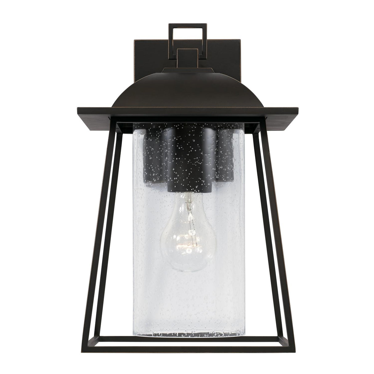 Capital Lighting 943612OZ Durham 1 Light Outdoor Wall Lantern Oiled Bronze