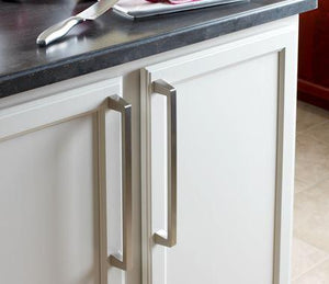 Amerock Appliance Pull Satin Nickel 12 inch (305 mm) Center to Center Blackrock 1 Pack Drawer Pull Drawer Handle Cabinet Hardware