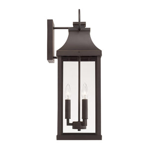 Capital Lighting 946431OZ Bradford 3 Light Outdoor Wall Lantern Oiled Bronze