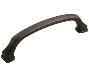 Amerock Cabinet Pull Oil Rubbed Bronze 5-1/16 inch (128 mm) Center to Center Revitalize 1 Pack Drawer Pull Drawer Handle Cabinet Hardware