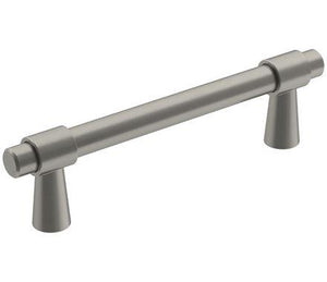 Amerock Cabinet Pull Satin Nickel 3-3/4 inch (96 mm) Center-to-Center Destine 1 Pack Drawer Pull Cabinet Handle Cabinet Hardware