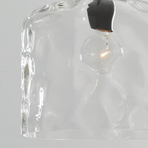 Capital Lighting 325717MB Crawford 1 Light Pendant Matte Black