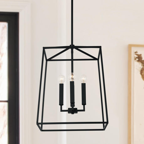 Capital Lighting 537642MB Thea 4 Light Foyer Matte Black