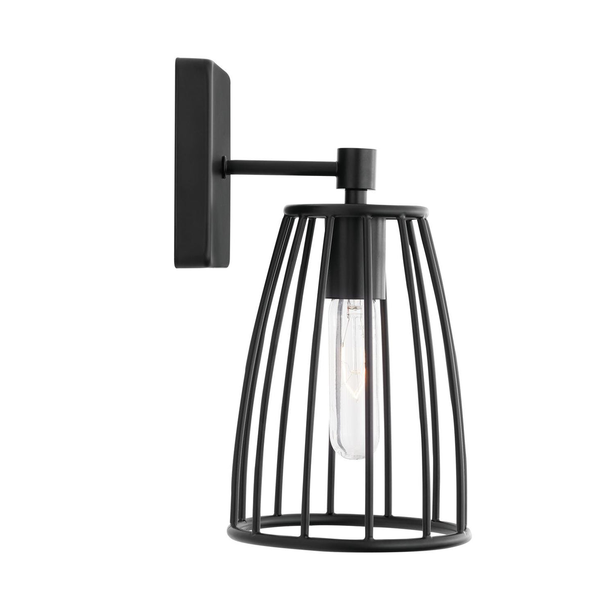 Capital Lighting 638811MB Corey 1 Light Sconce Matte Black