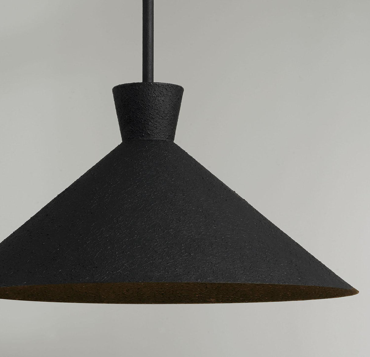 Capital Lighting 350312XK Paloma 1 Light Pendant Textured Black