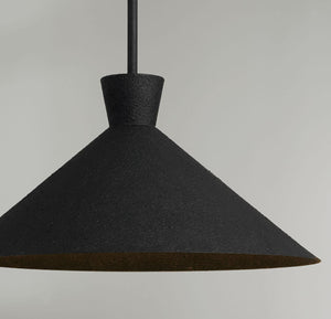 Capital Lighting 350312XK Paloma 1 Light Pendant Textured Black