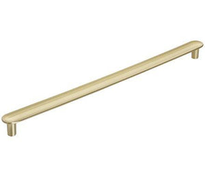 Amerock Cabinet Pull Golden Champagne 10-1/16 inch (256 mm) Center to Center Concentric 1 Pack Drawer Pull Drawer Handle Cabinet Hardware