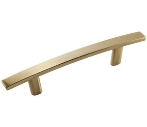Amerock Cabinet Pull Golden Champagne 3 inch (76 mm) Center to Center Cyprus 1 Pack Drawer Pull Drawer Handle Cabinet Hardware