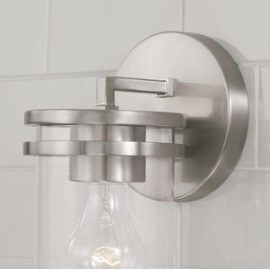 Capital Lighting 648711BN-539 Fuller 1 Light Sconce Brushed Nickel