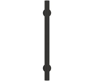 Amerock Cabinet Pull Matte Black 5-1/16 inch (128 mm) Center-to-Center Radius 1 Pack Drawer Pull Cabinet Handle Cabinet Hardware