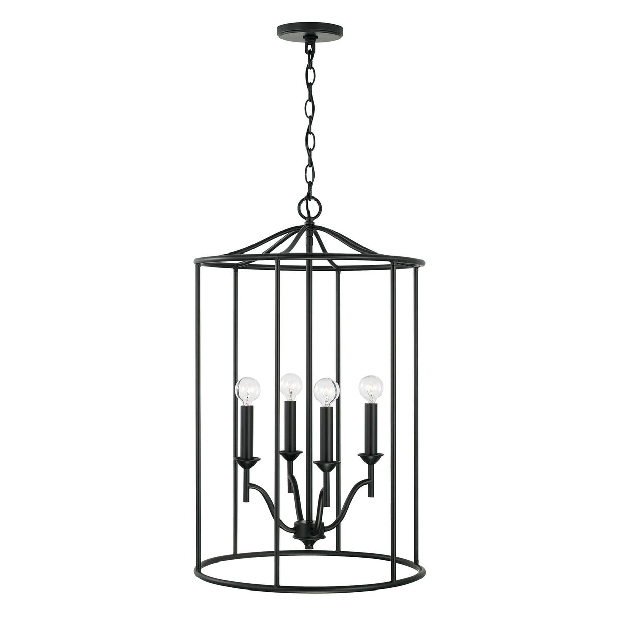 Capital Lighting 542041MB Peyton 4 Light Foyer Matte Black