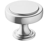 Amerock Cabinet Knob Polished Chrome 1-1/2 inch (38 mm) Diameter Exceed 1 Pack Drawer Knob Cabinet Hardware