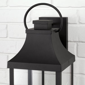 Capital Lighting 946431BK Bradford 3 Light Outdoor Wall Lantern Black