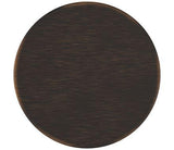 Amerock Cabinet Knob Oil Rubbed Bronze 1-1/4 inch (32 mm) Diameter Radius 1 Pack Drawer Knob Cabinet Hardware