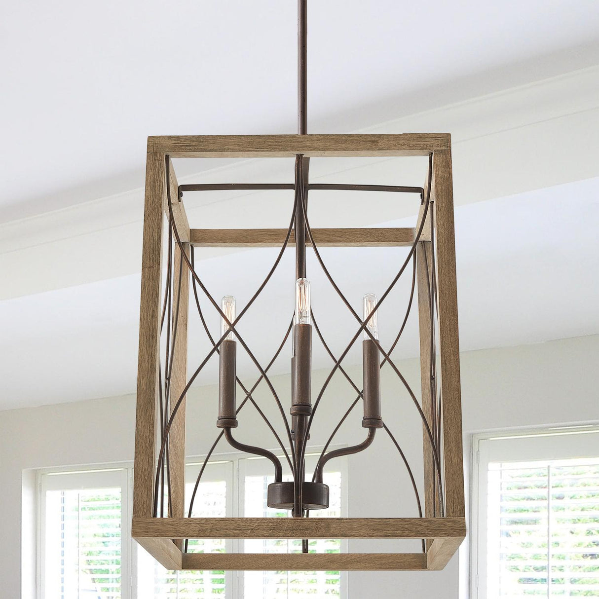 Capital Lighting 529141NG Tybee 4 Light Foyer Nordic Grey