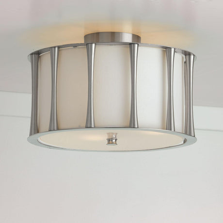 Capital Lighting 244631BN Bodie 3 Light Dual Mount Semi-Flush/Pendant Brushed Nickel