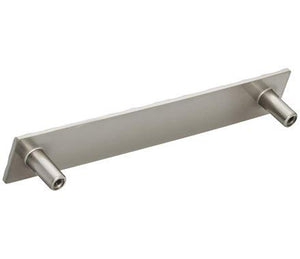 Amerock Cabinet Pull Satin Nickel 6-5/16 inch (160 mm) Center to Center Kamari 1 Pack Drawer Pull Drawer Handle Cabinet Hardware