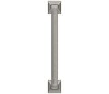 Amerock Cabinet Pull Satin Nickel 5-1/16 inch (128 mm) Center-to-Center Ville 1 Pack Drawer Pull Cabinet Handle Cabinet Hardware